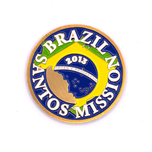 brazil santos mission coin