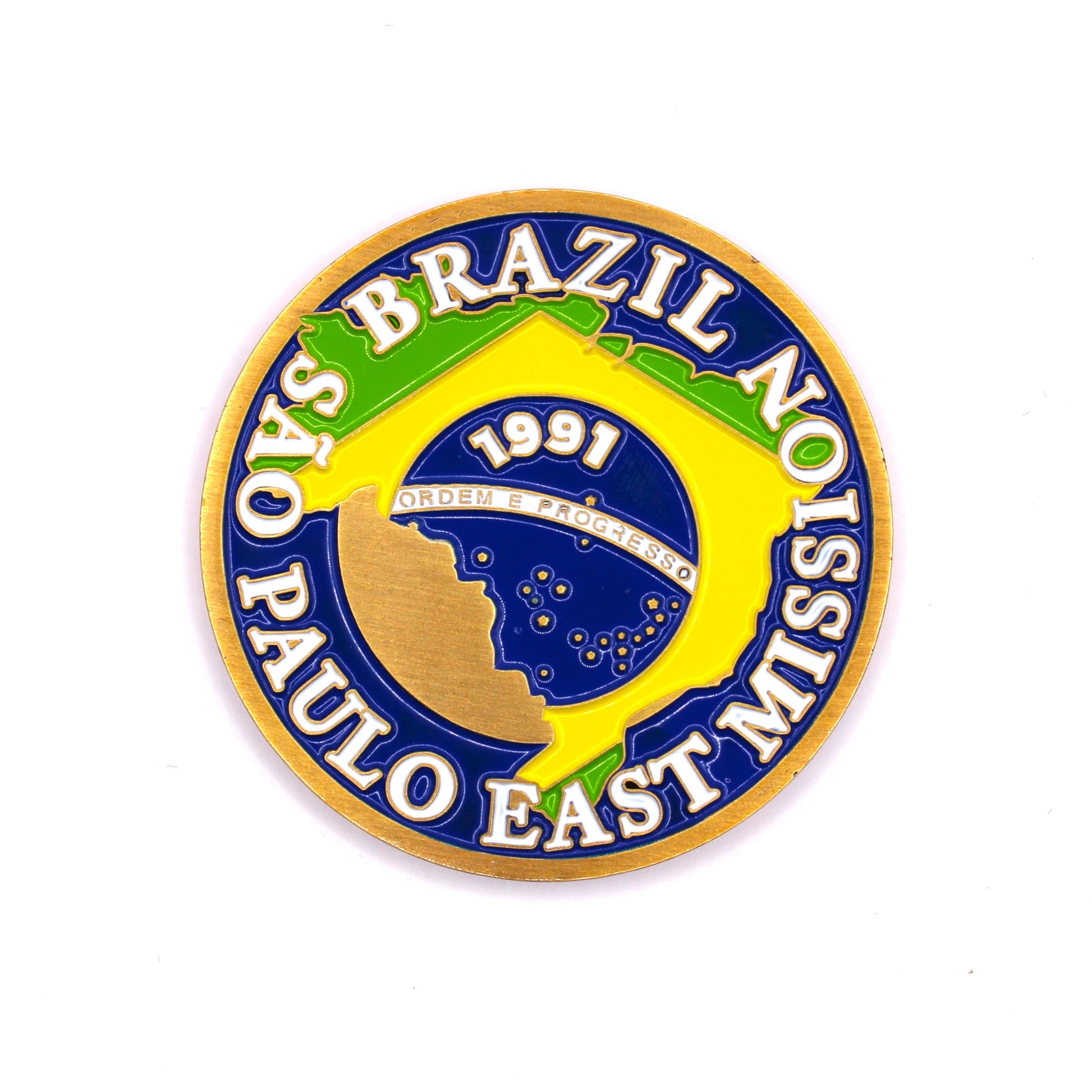 brazil são paulo east mission coin