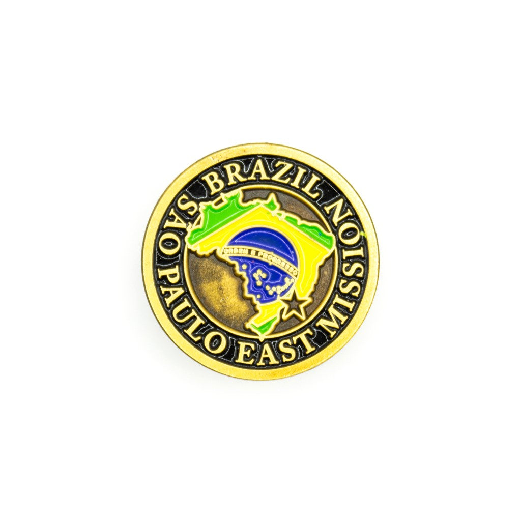 brazil são paulo east mission pin