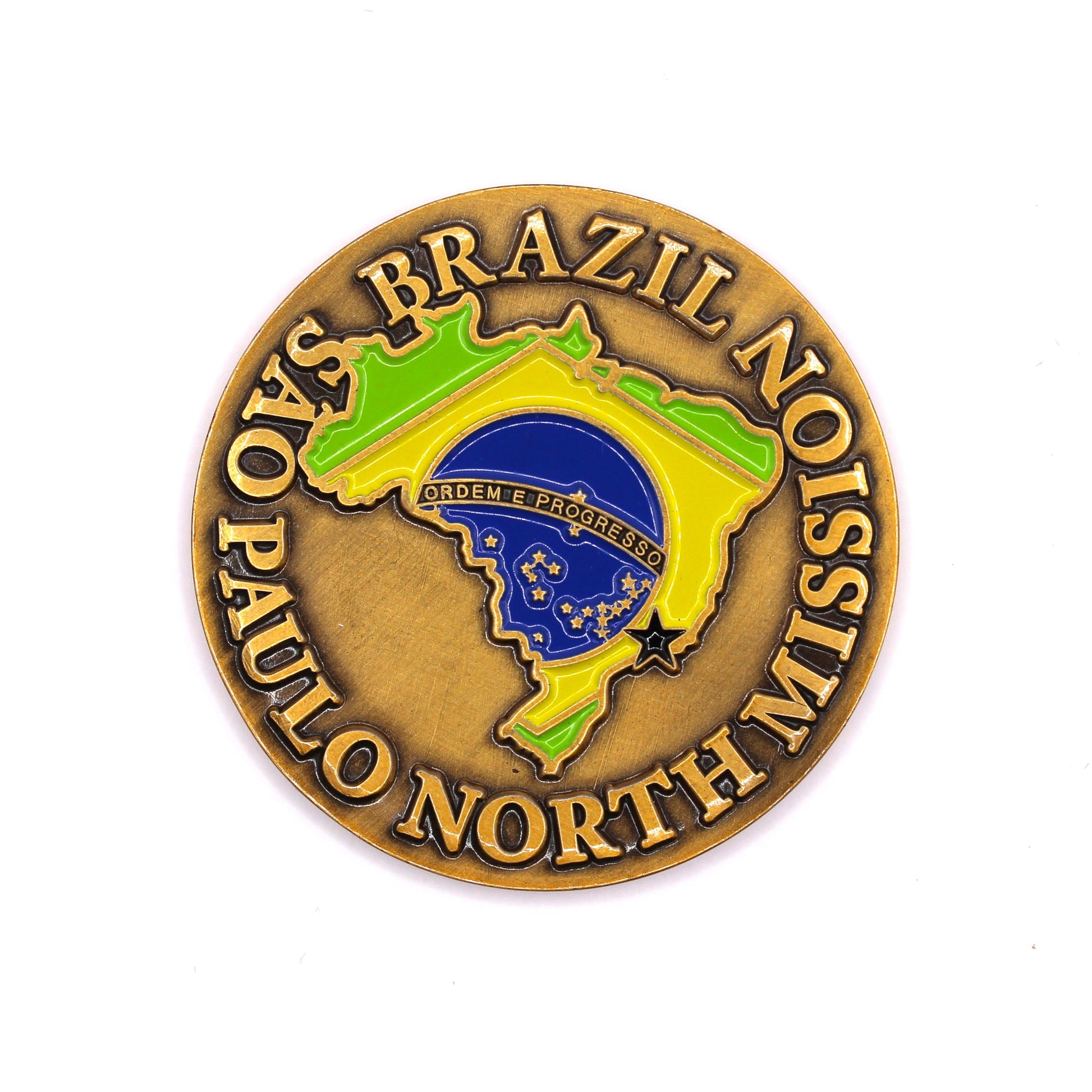 brazil são paulo north mission coin