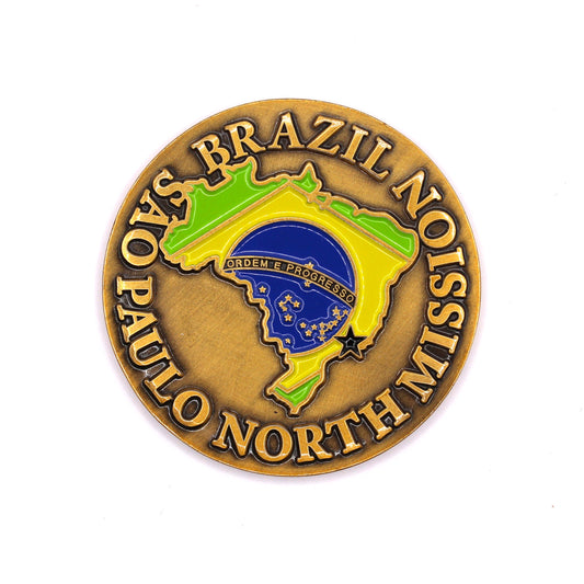 brazil são paulo north mission coin