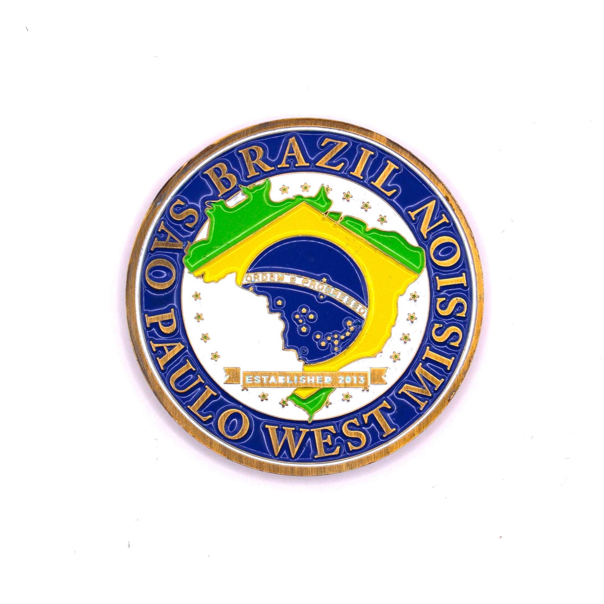 brazil são paulo west mission coin