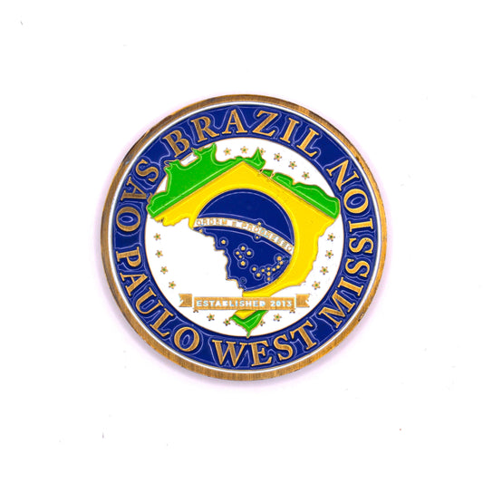 brazil são paulo west mission coin