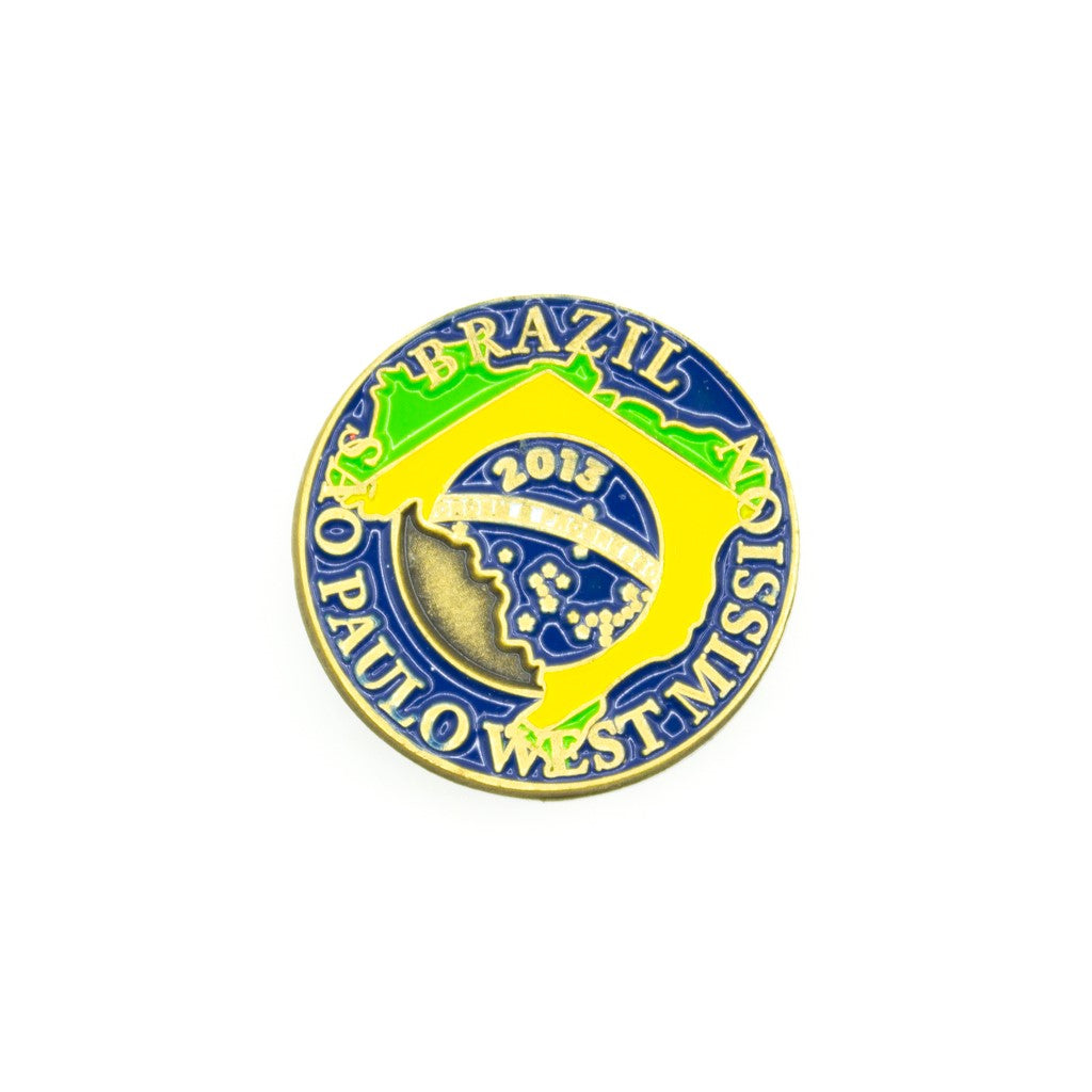 brazil são paulo west mission pin