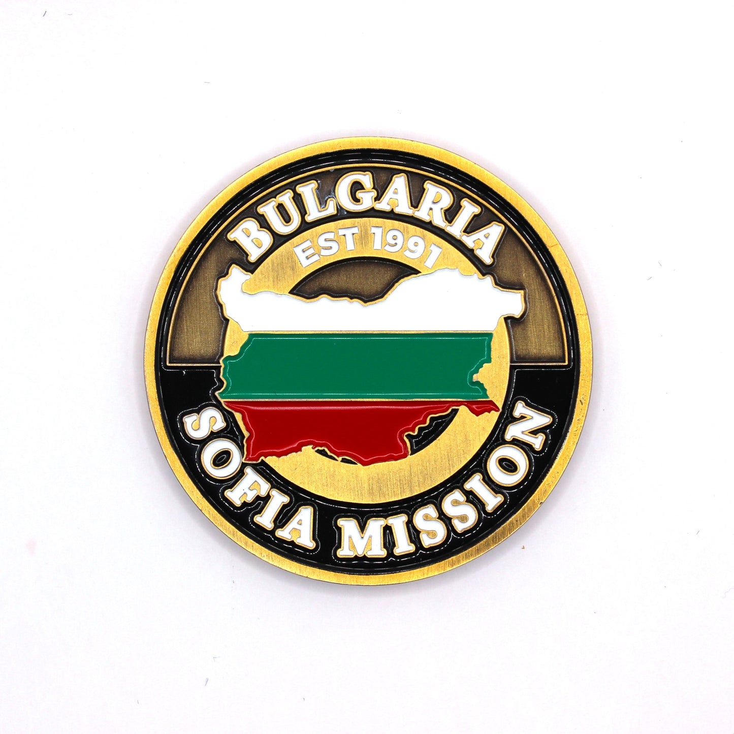 bulgaria sofia mission coin