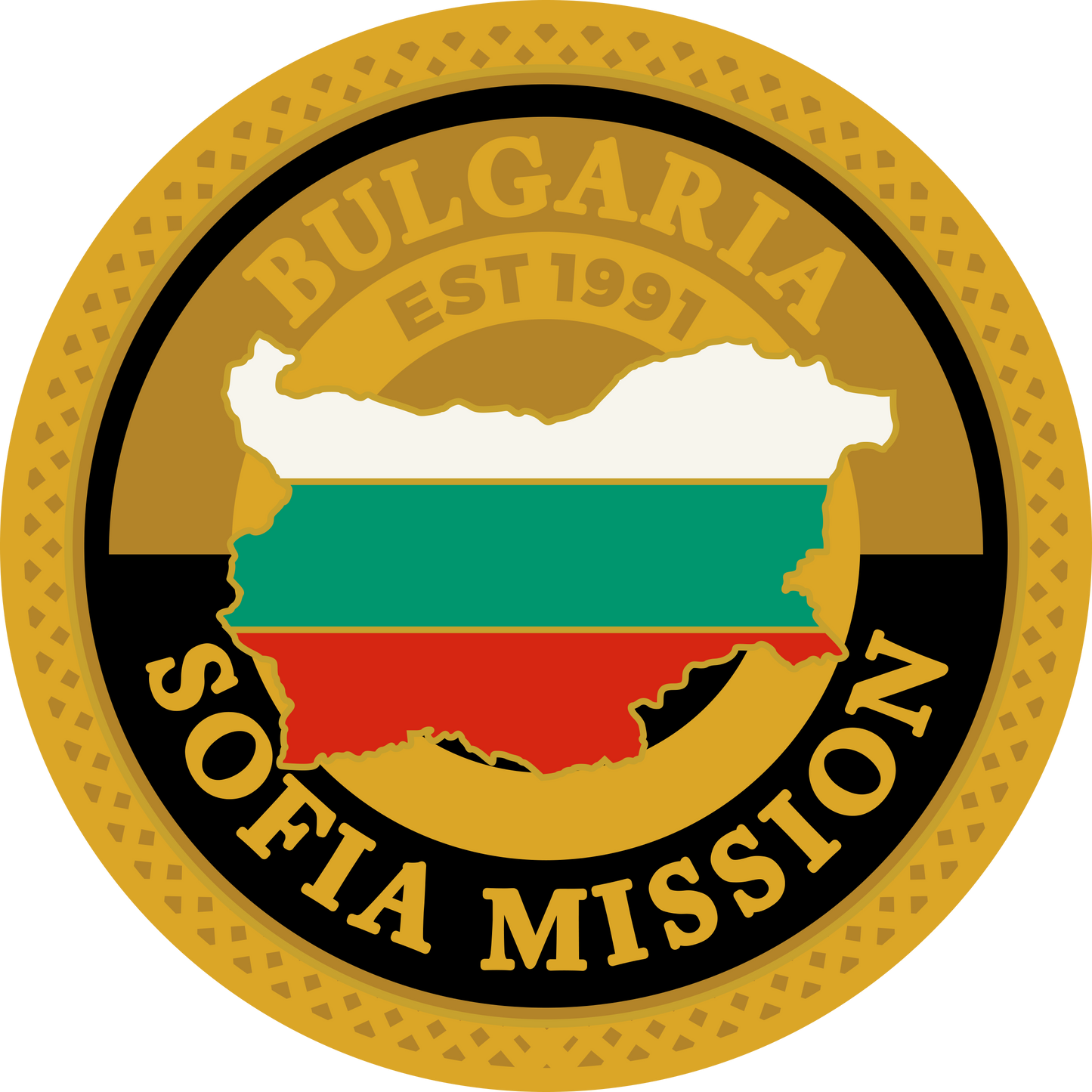 bulgaria sofia mission decal