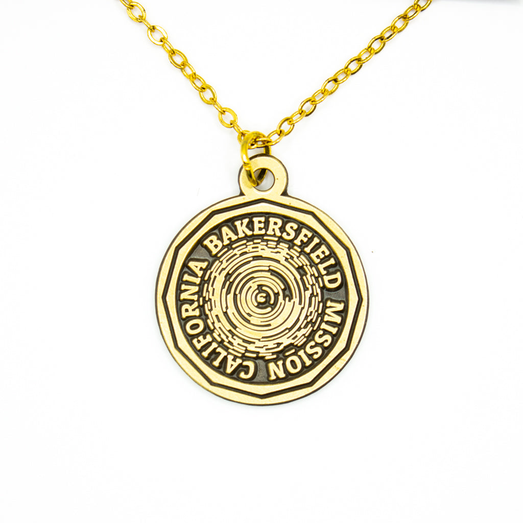 california bakersfield mission necklace