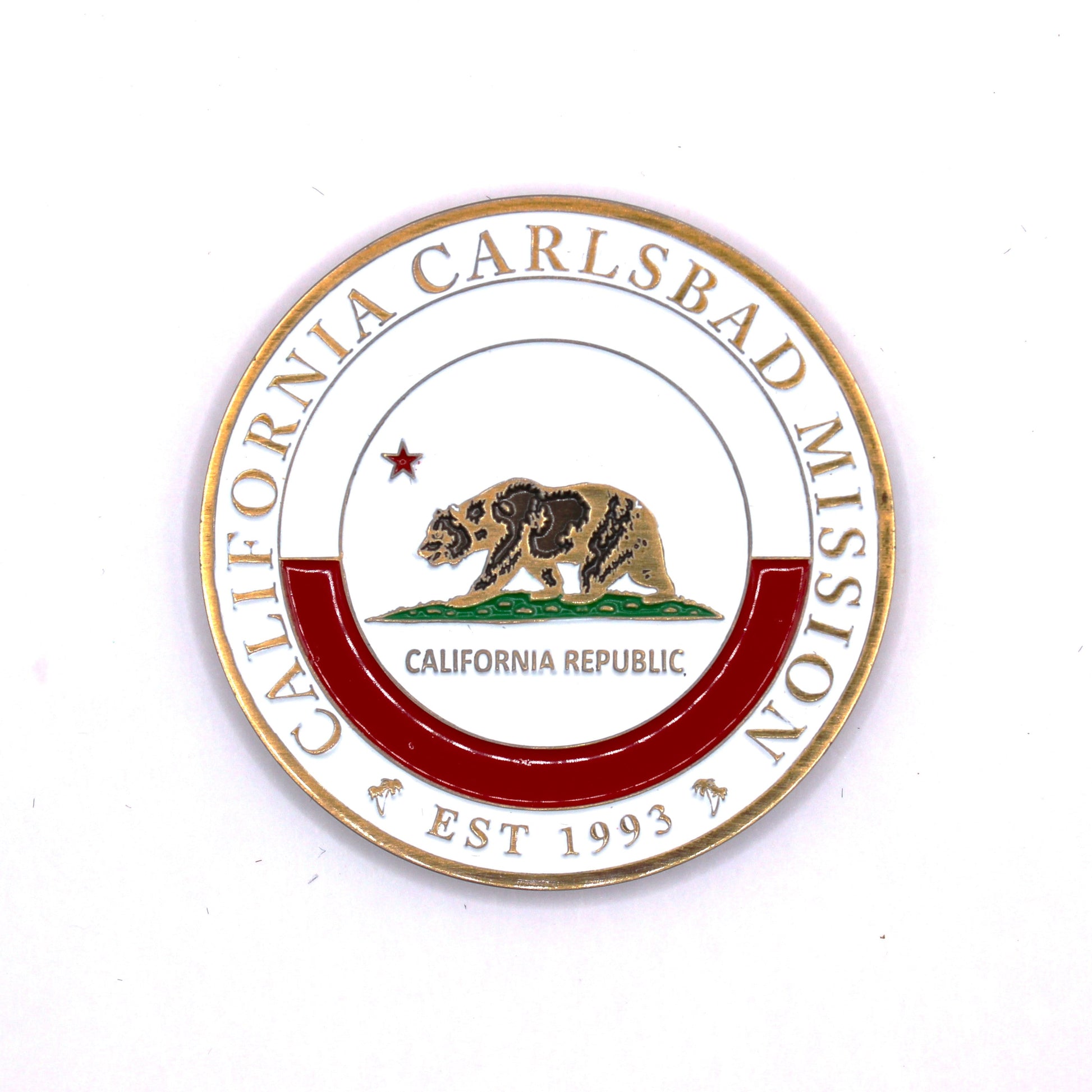 california carlsbad mission coin