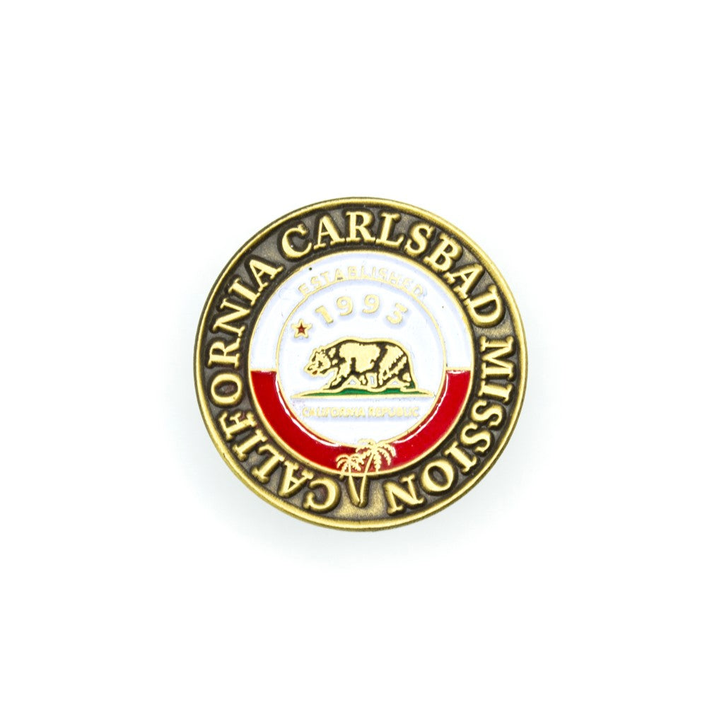 california carlsbad mission pin
