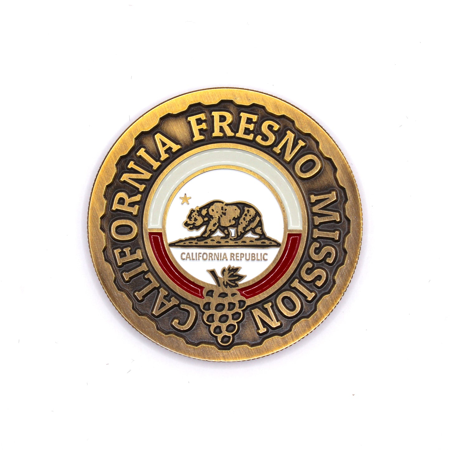 california fresno mission coin