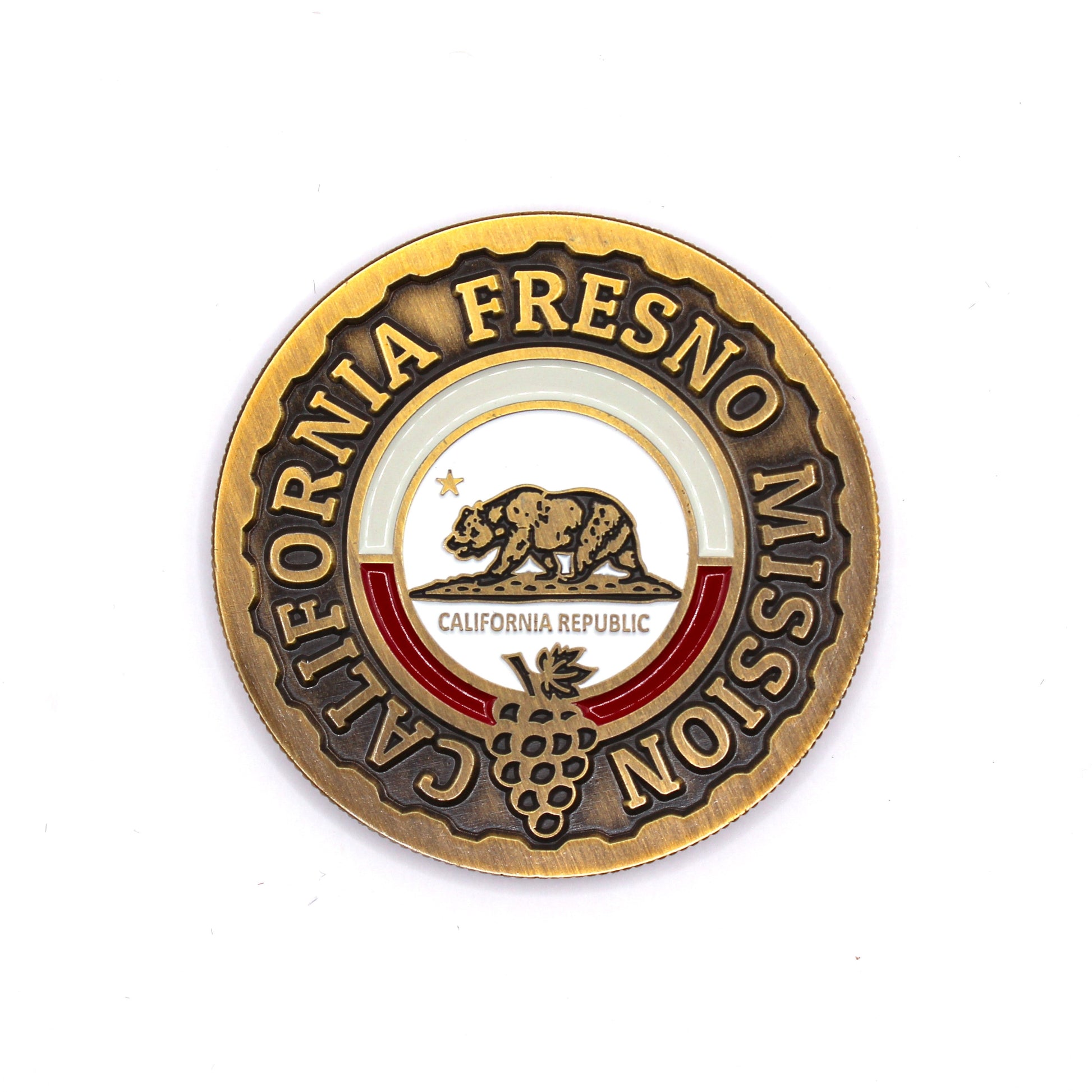 california fresno mission coin