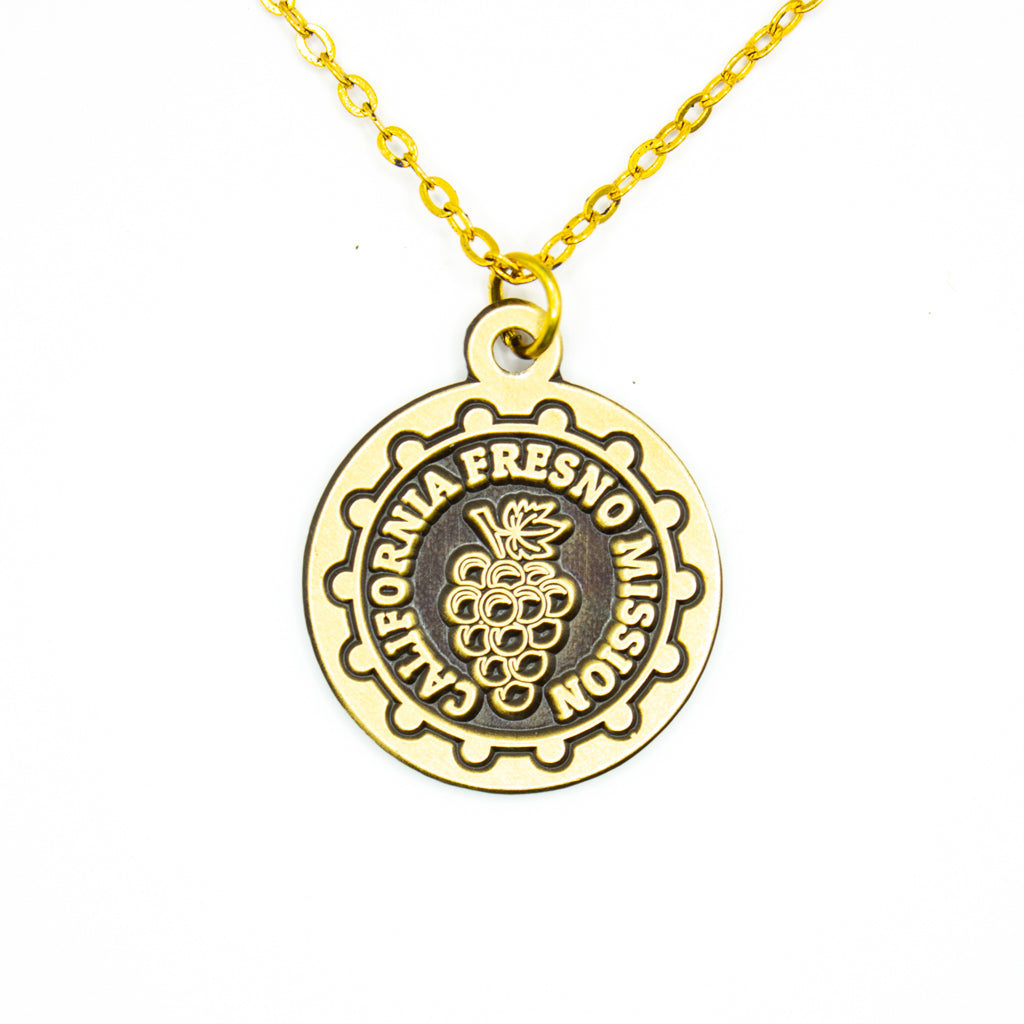 california fresno mission necklace