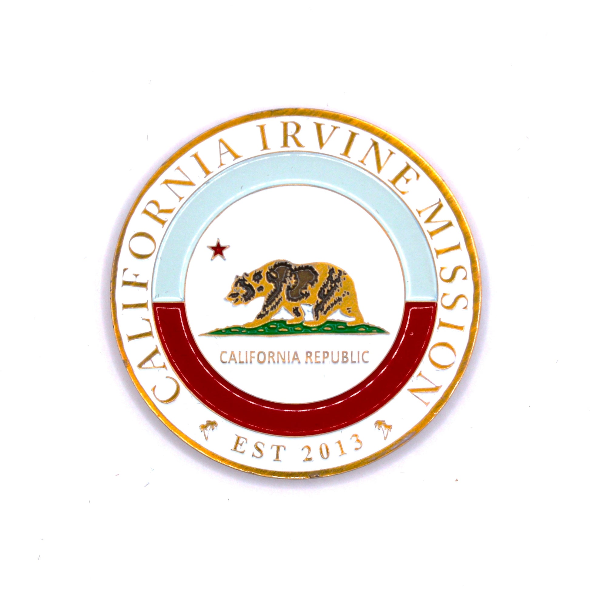 california irvine mission coin