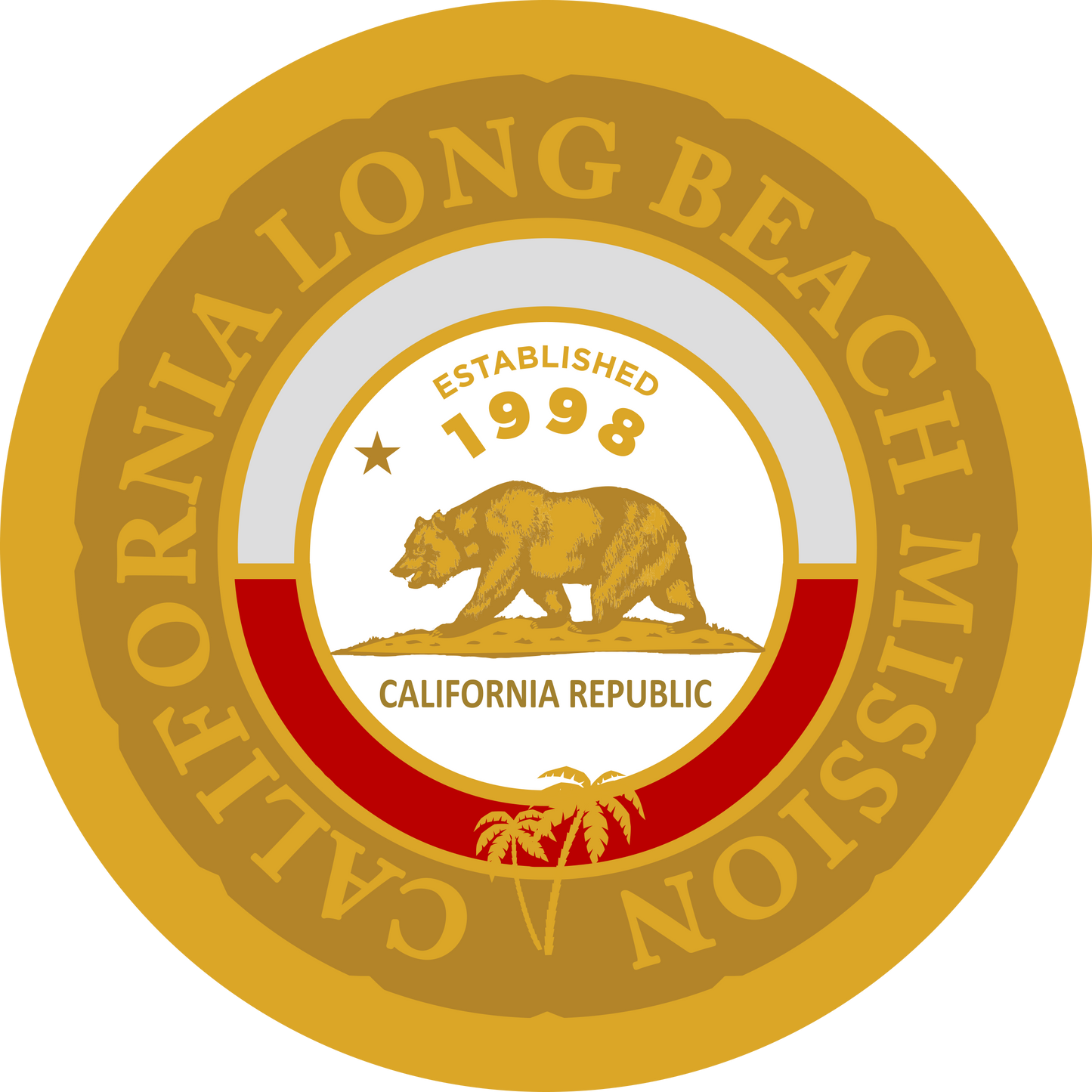 california long beach mission decal