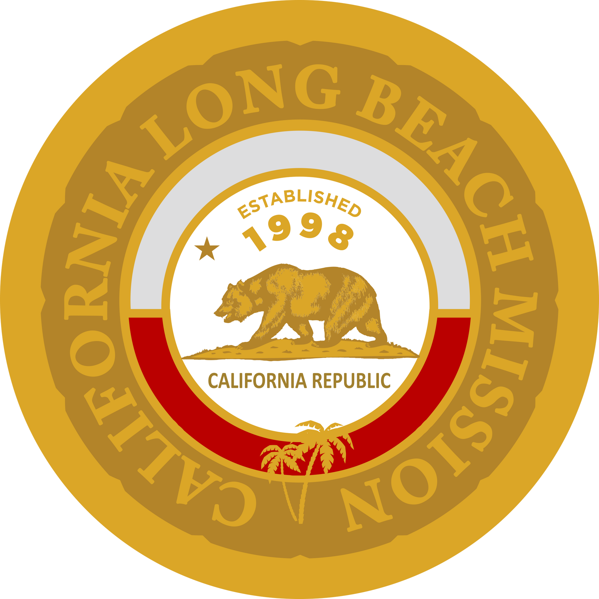 california long beach mission decal