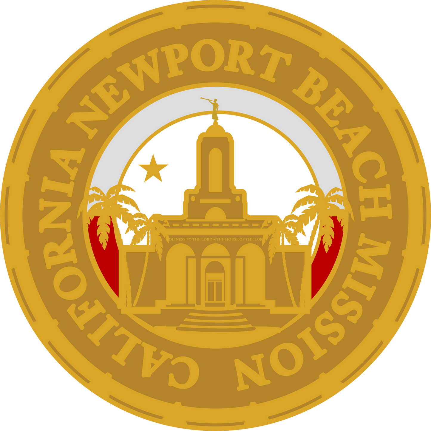 california newport beach mission decal