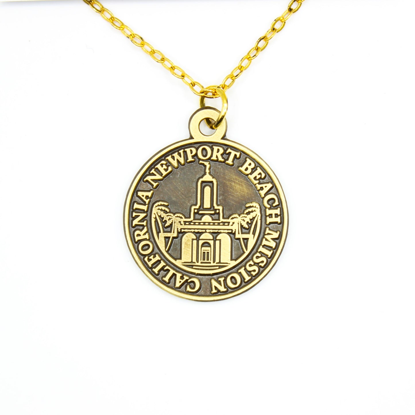 california newport beach mission necklace