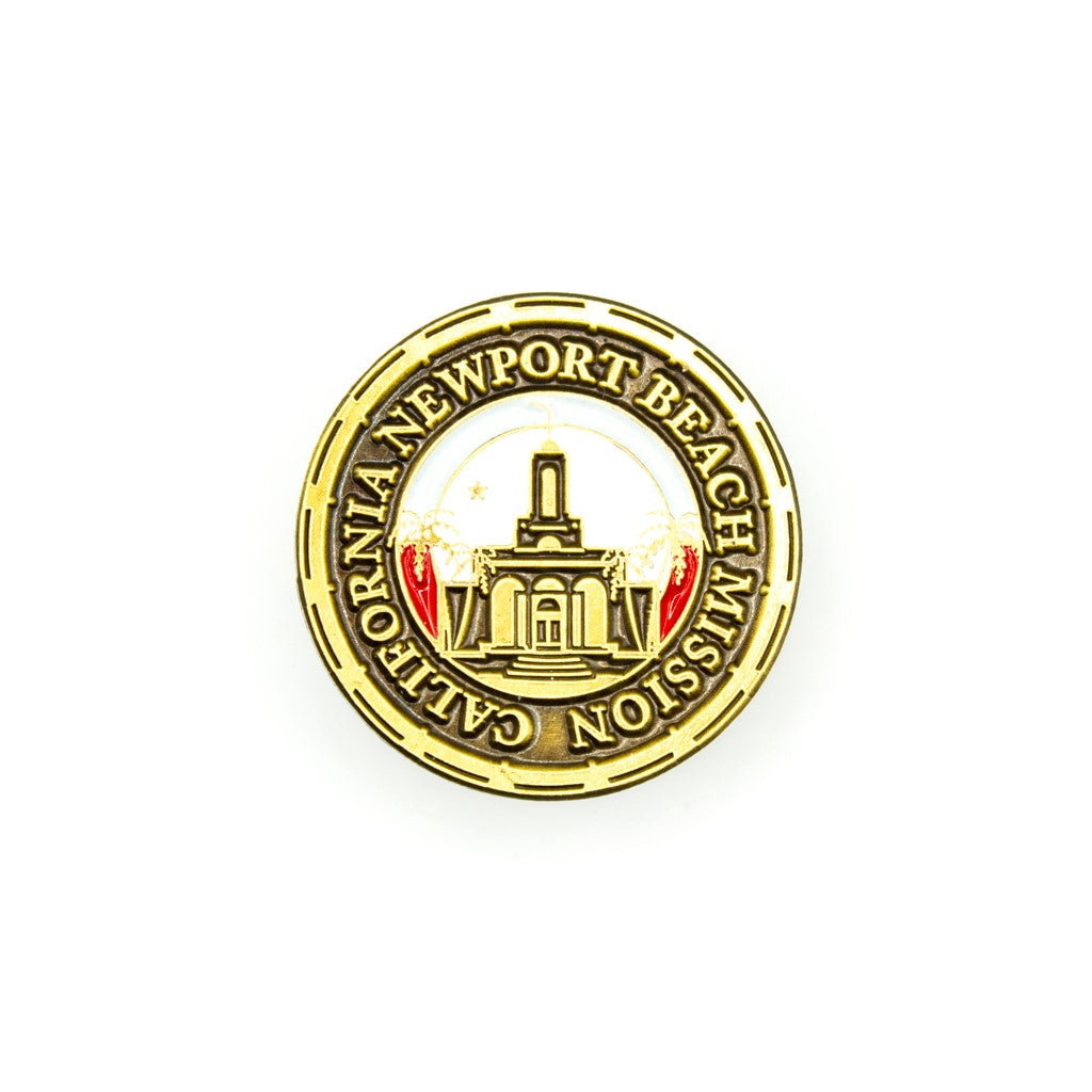 california newport beach mission pin