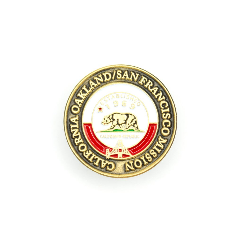 california oakland san francisco mission pin
