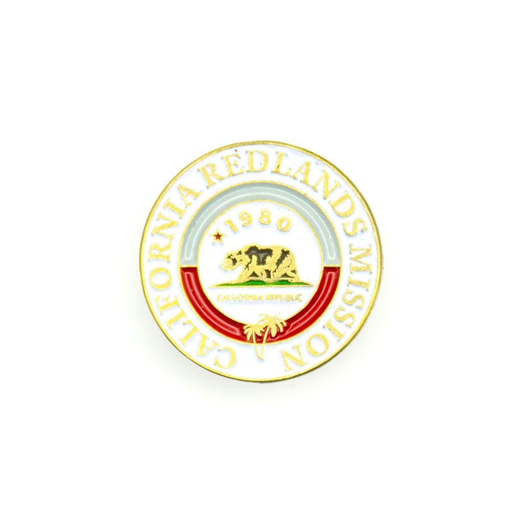 california redlands mission pin