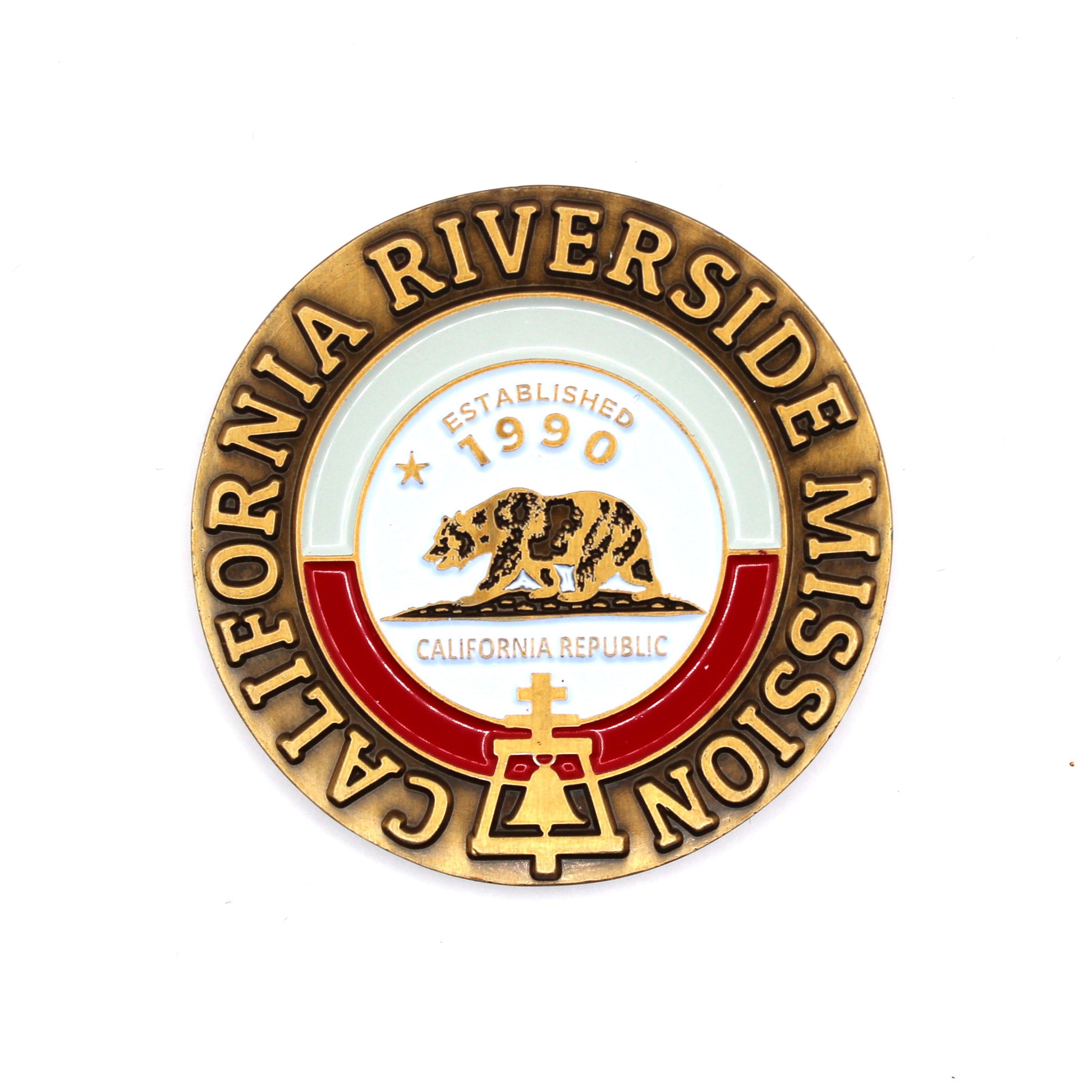 california riverside mission coin