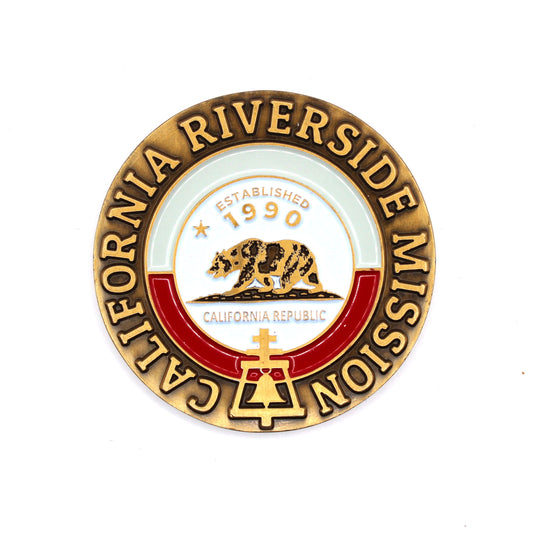 california riverside mission coin