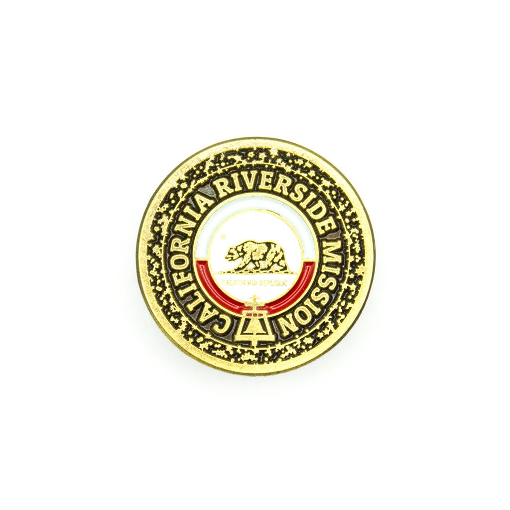 california riverside mission pin