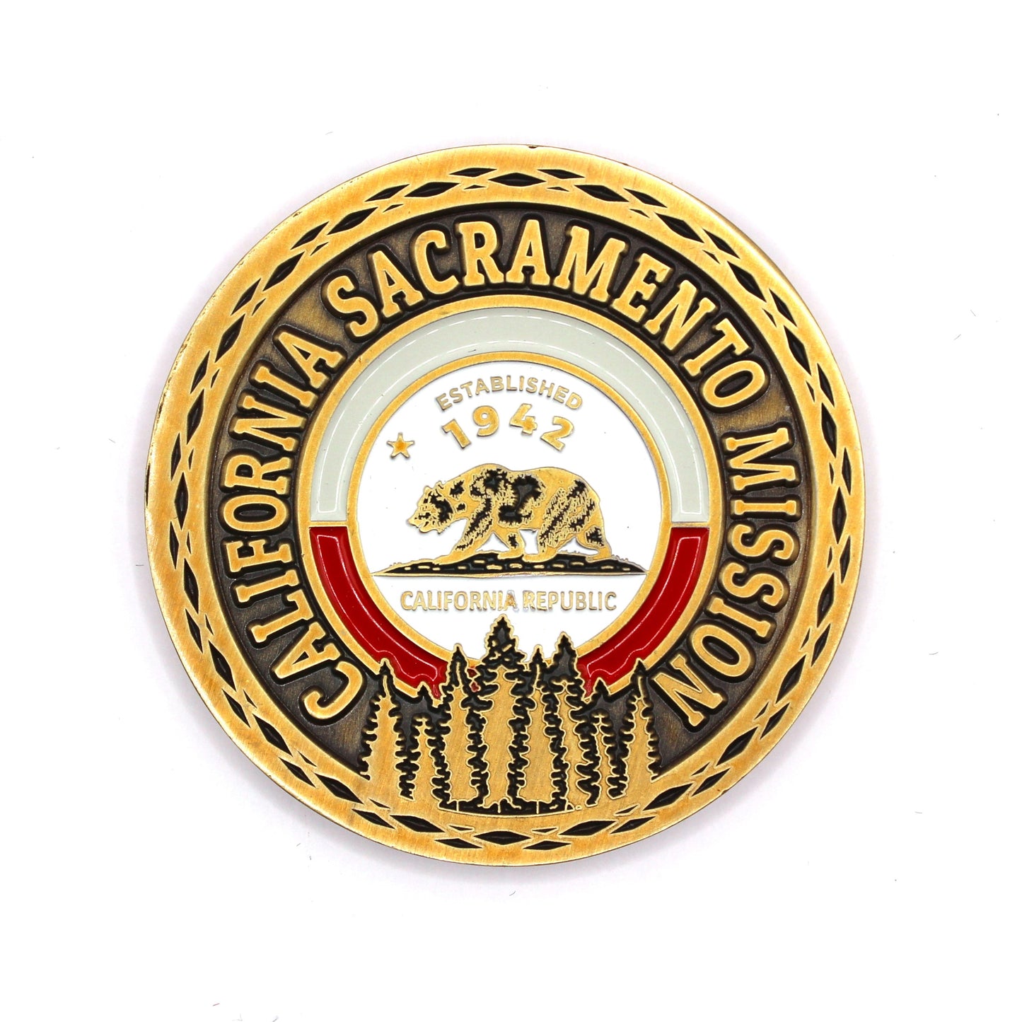 california sacramento mission coin