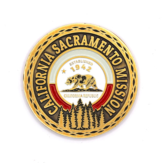 california sacramento mission coin