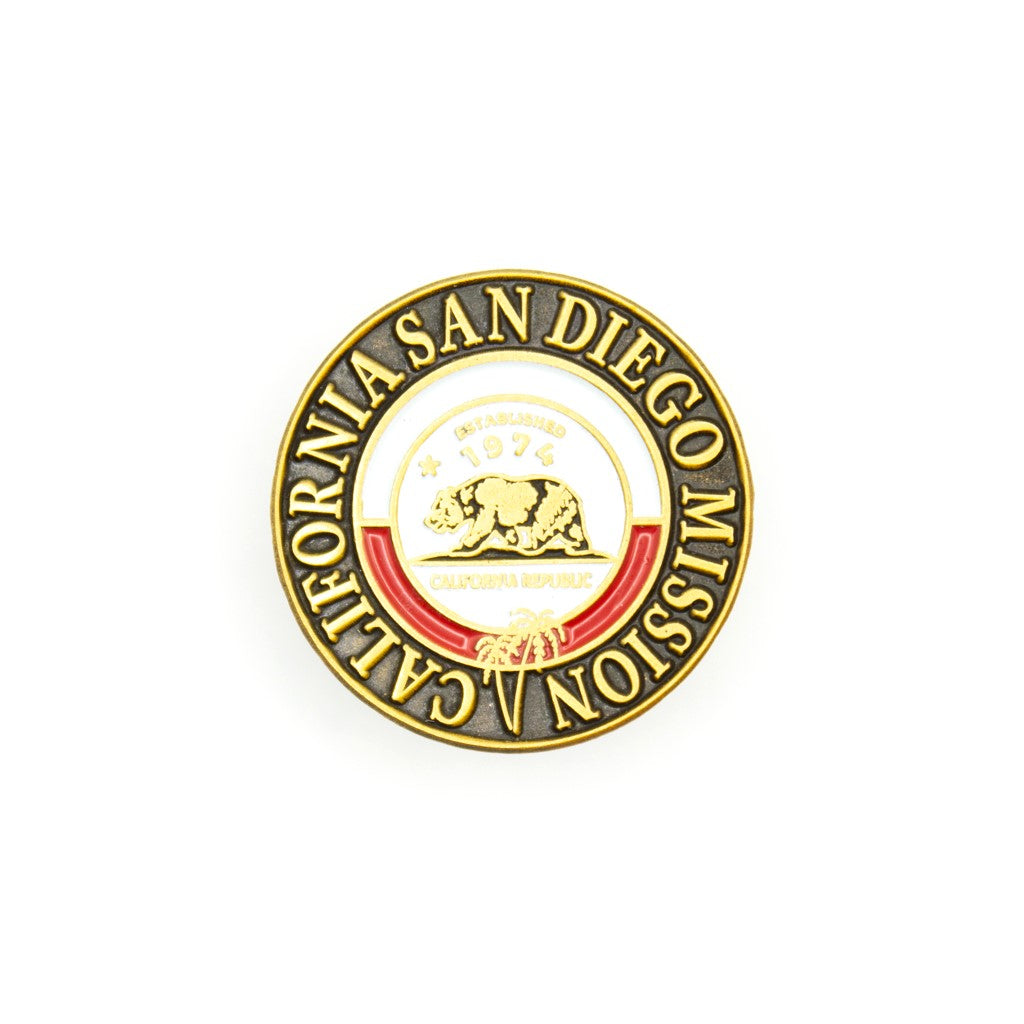 california san diego mission pin