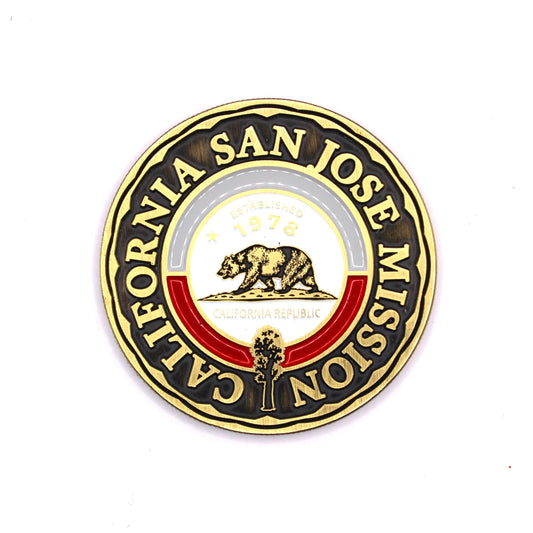california san jose mission coin
