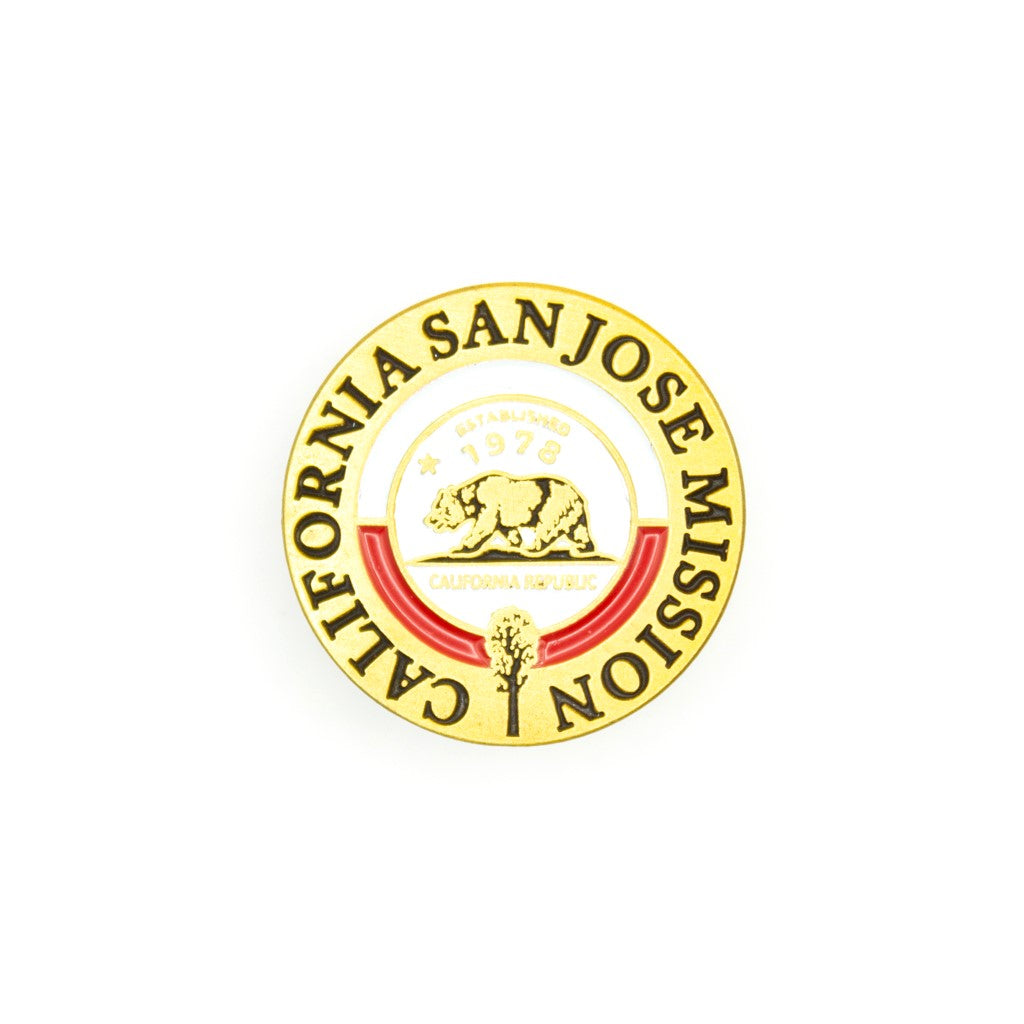 california san jose mission pin