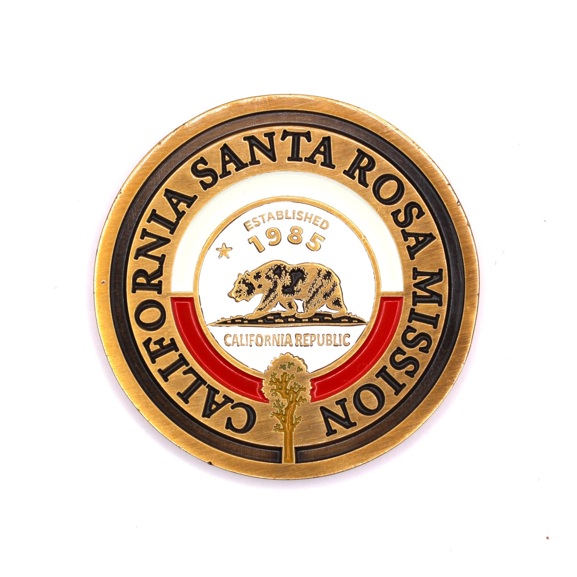 california santa rosa mission coin