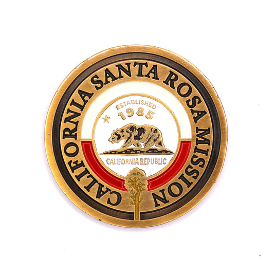california santa rosa mission coin