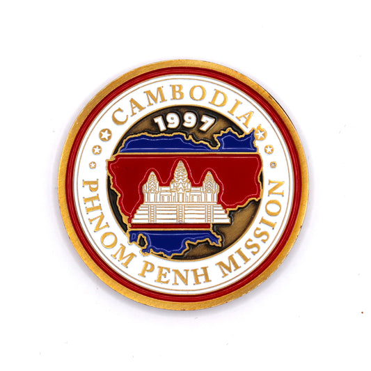 cambodia phnom penh mission coin