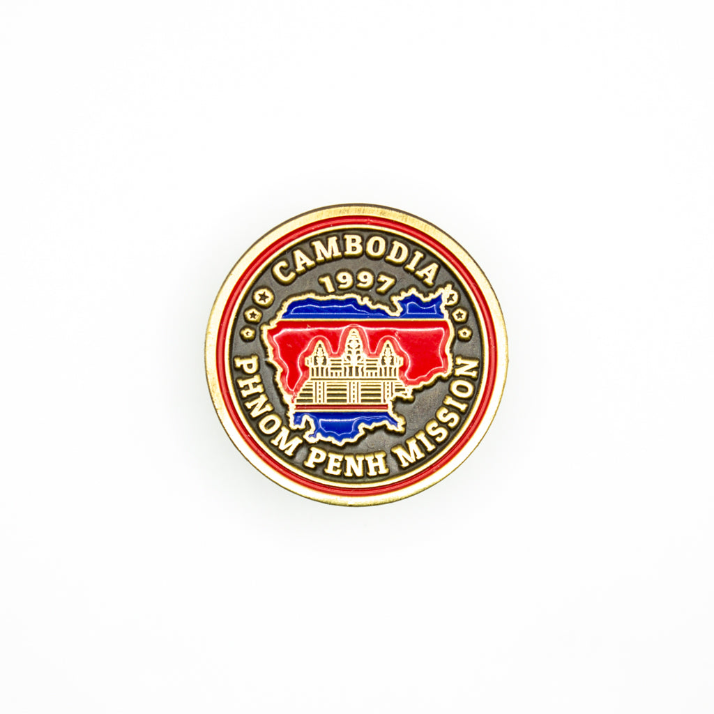 cambodia phnom penh mission pin