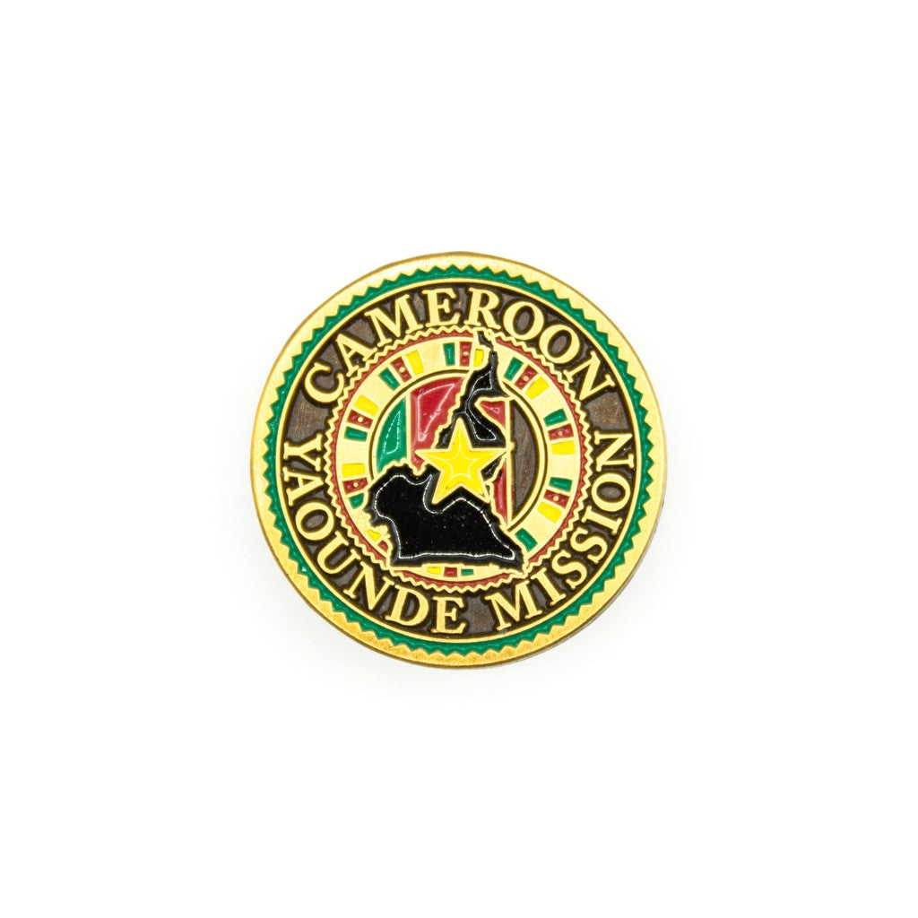 cameroon yaoundé mission pin