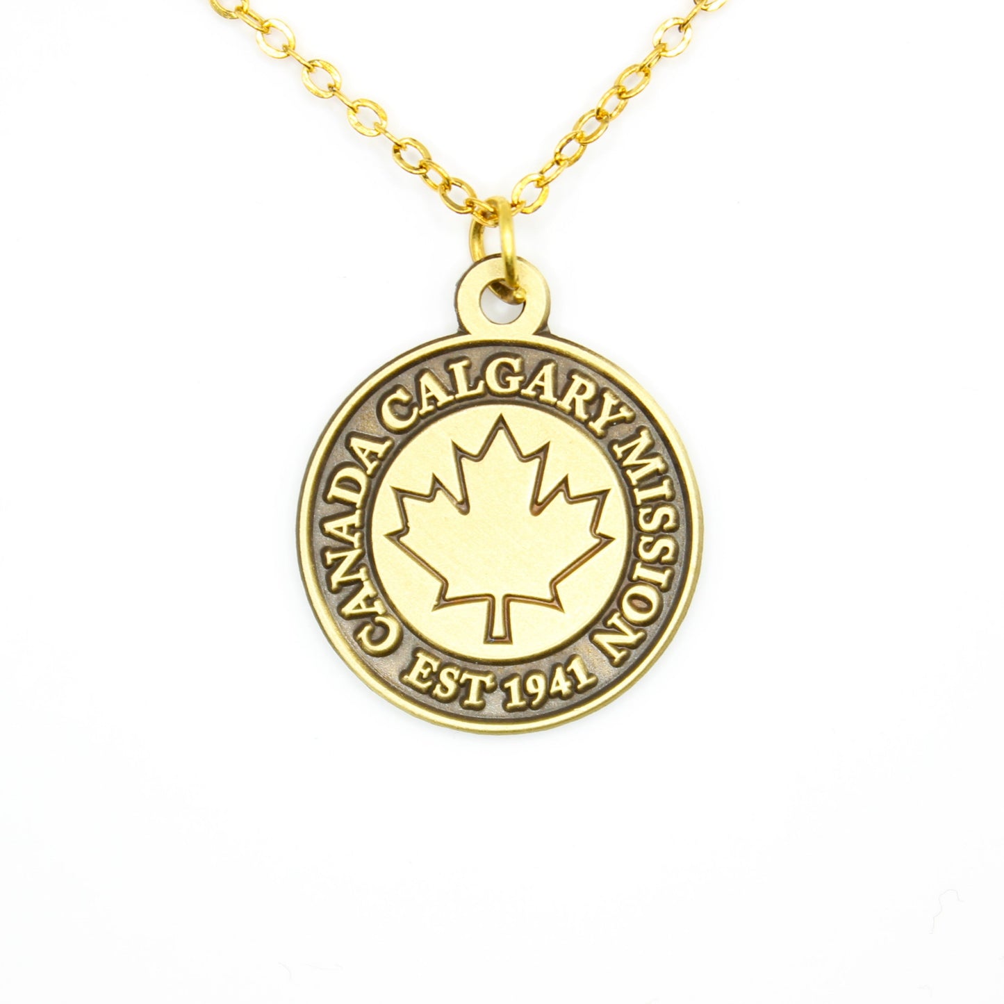 canada calgary mission necklace