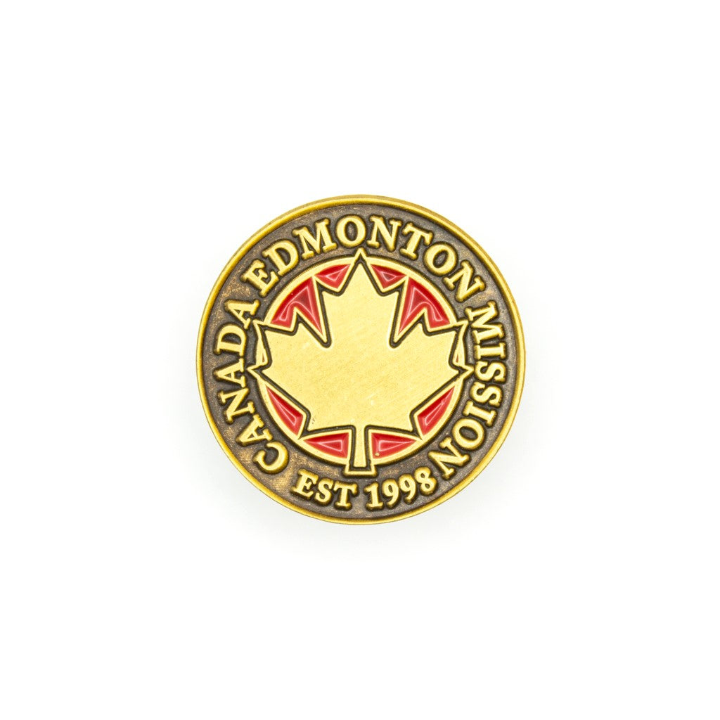 canada edmonton mission pin