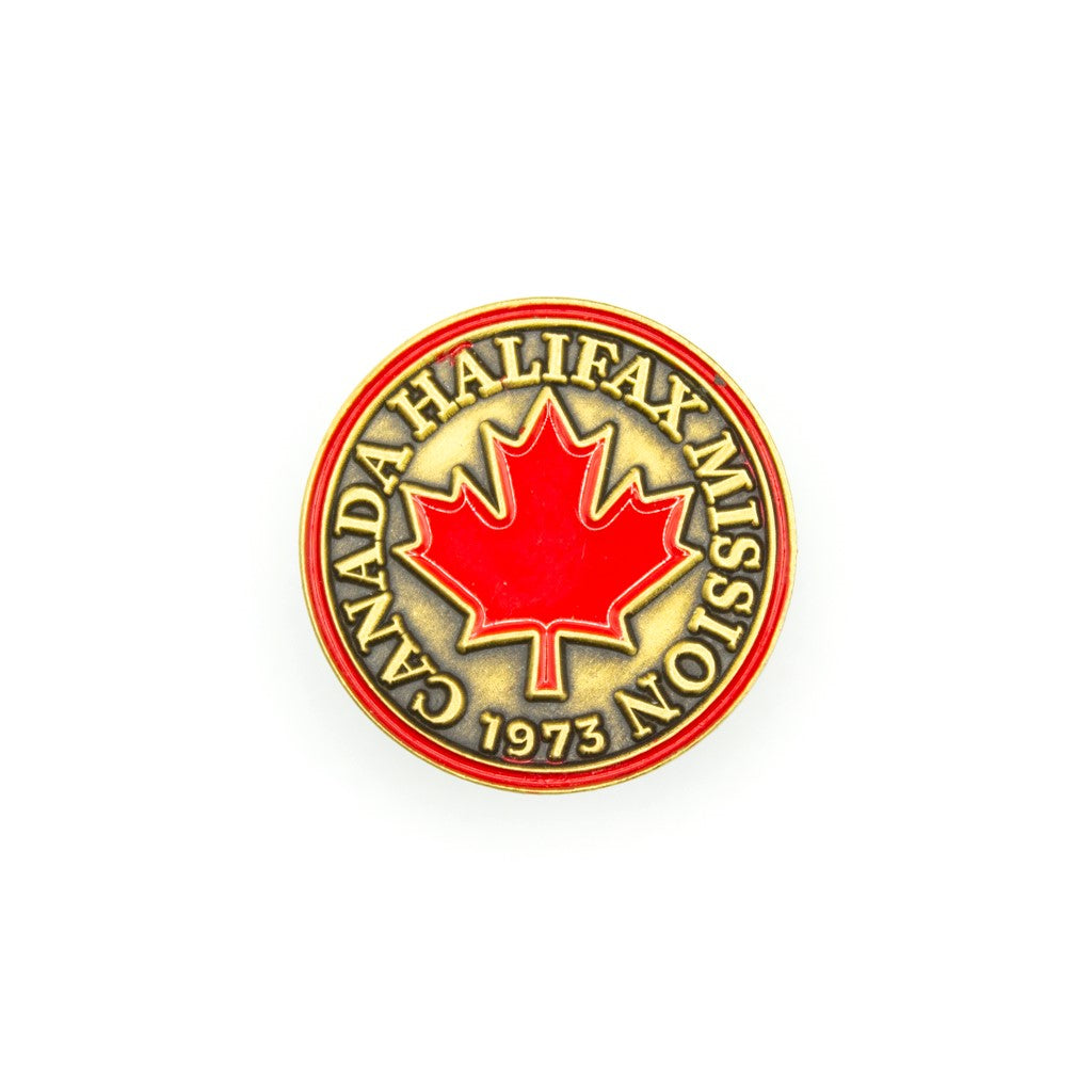 canada halifax mission pin