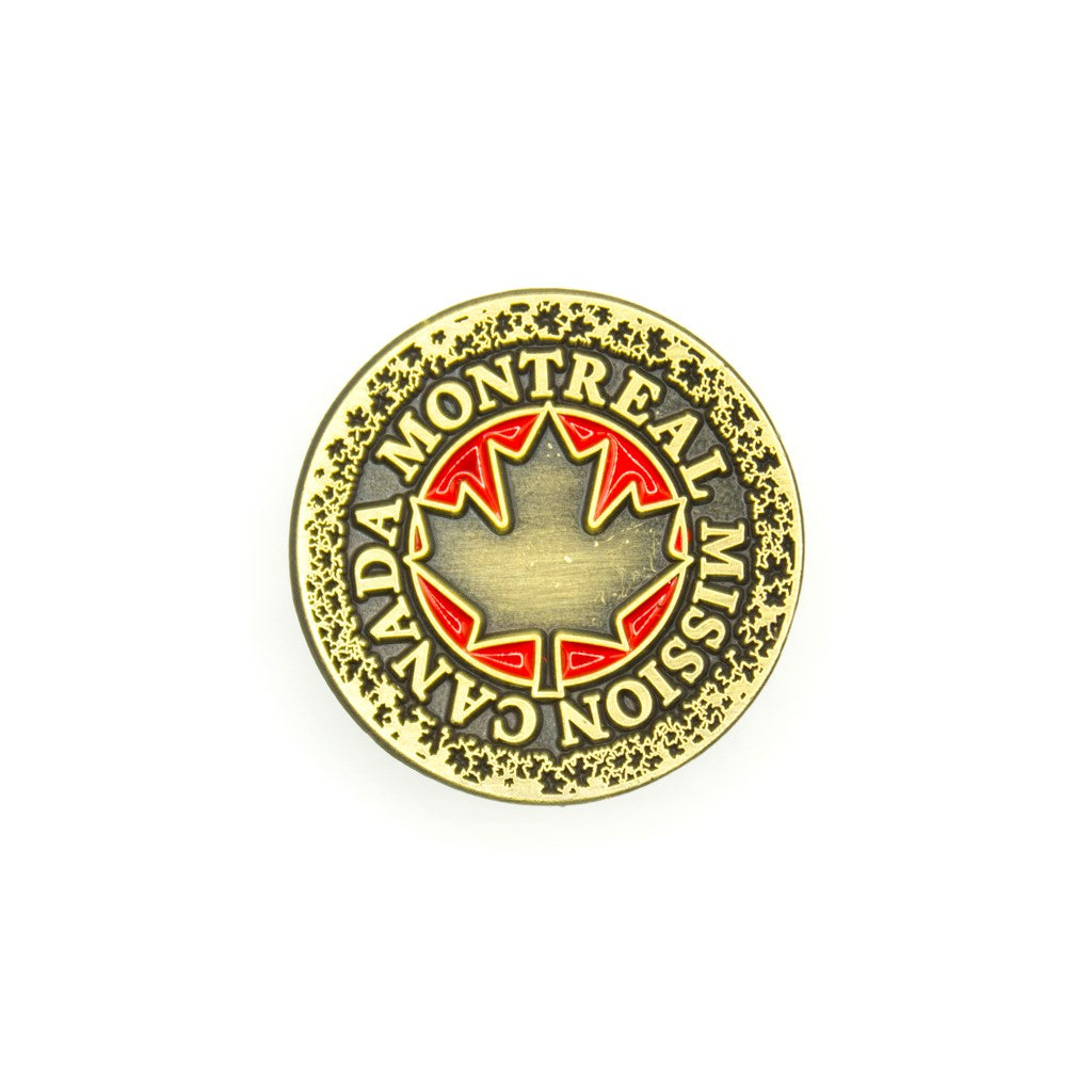 canada montreal mission pin