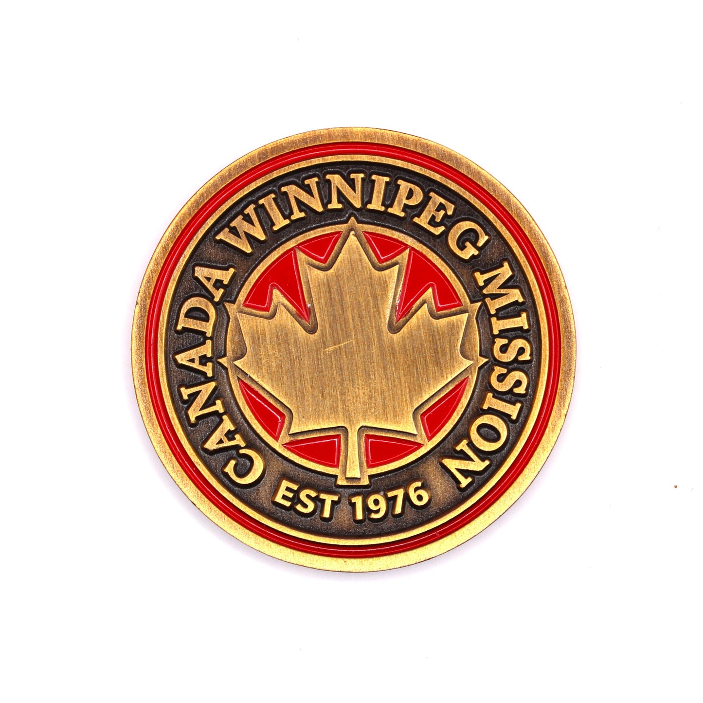 canada winnipeg mission coin