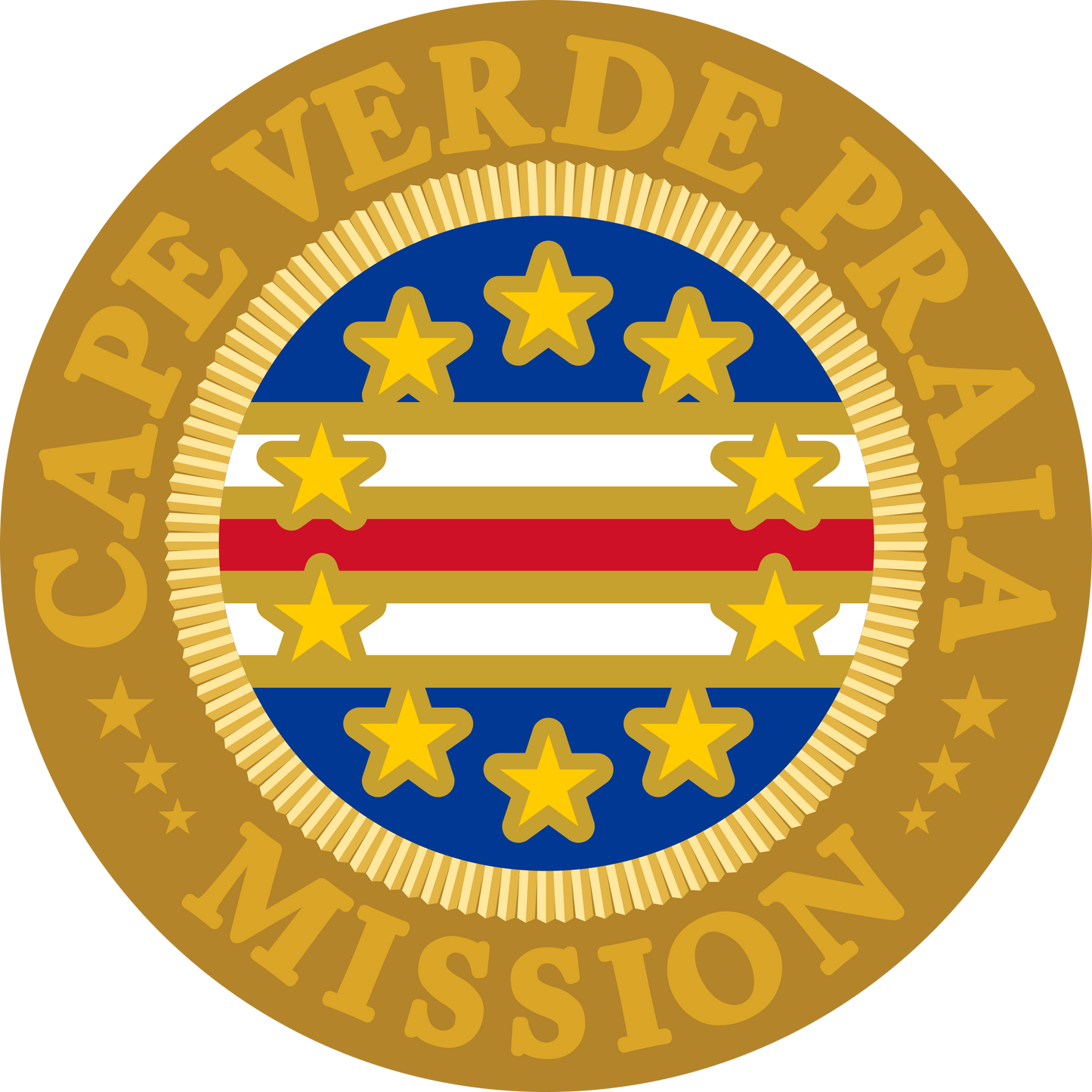 cape verde praia mission decal