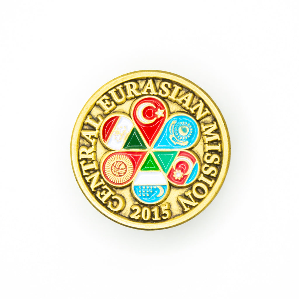 central eurasian mission pin