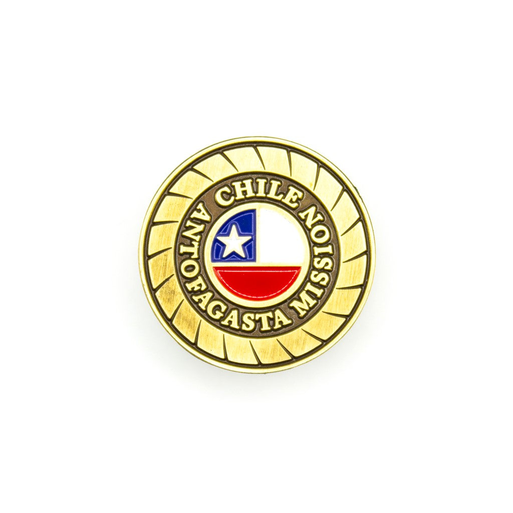 chile antofagasta mission pin