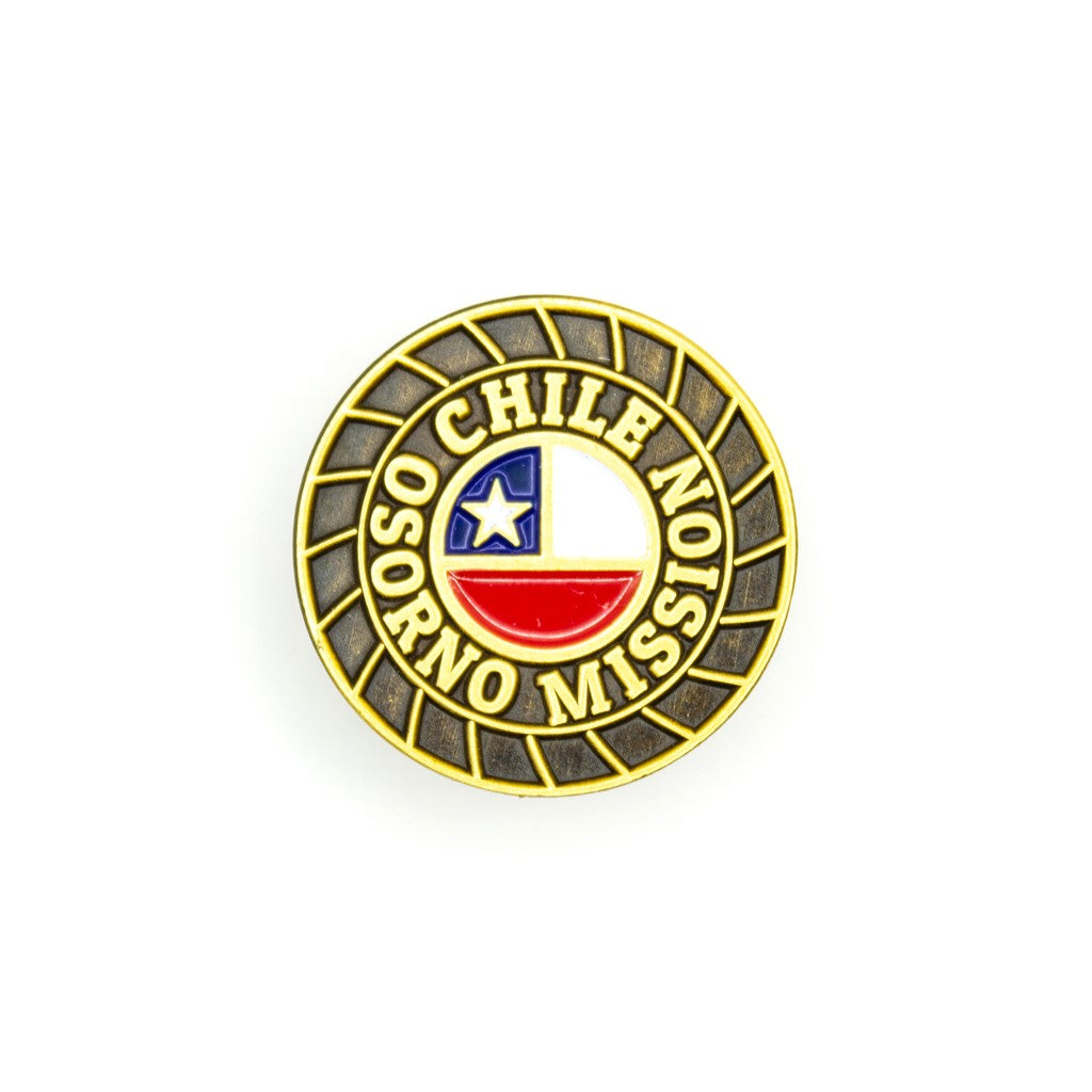 chile osorno mission pin