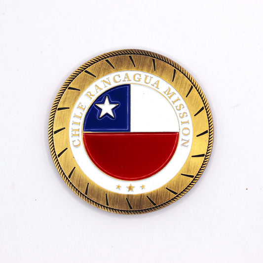 chile rancagua mission coin