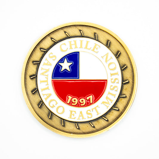 chile santiago east coin