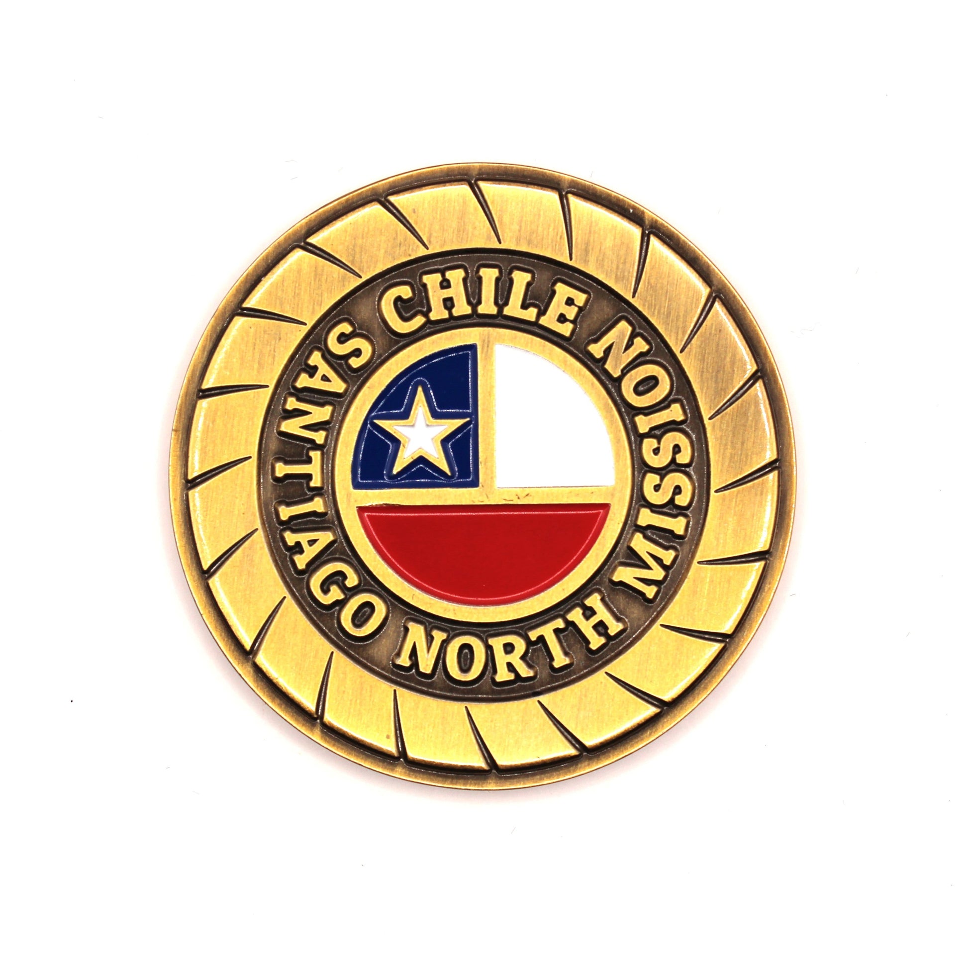 chile santiago north coin