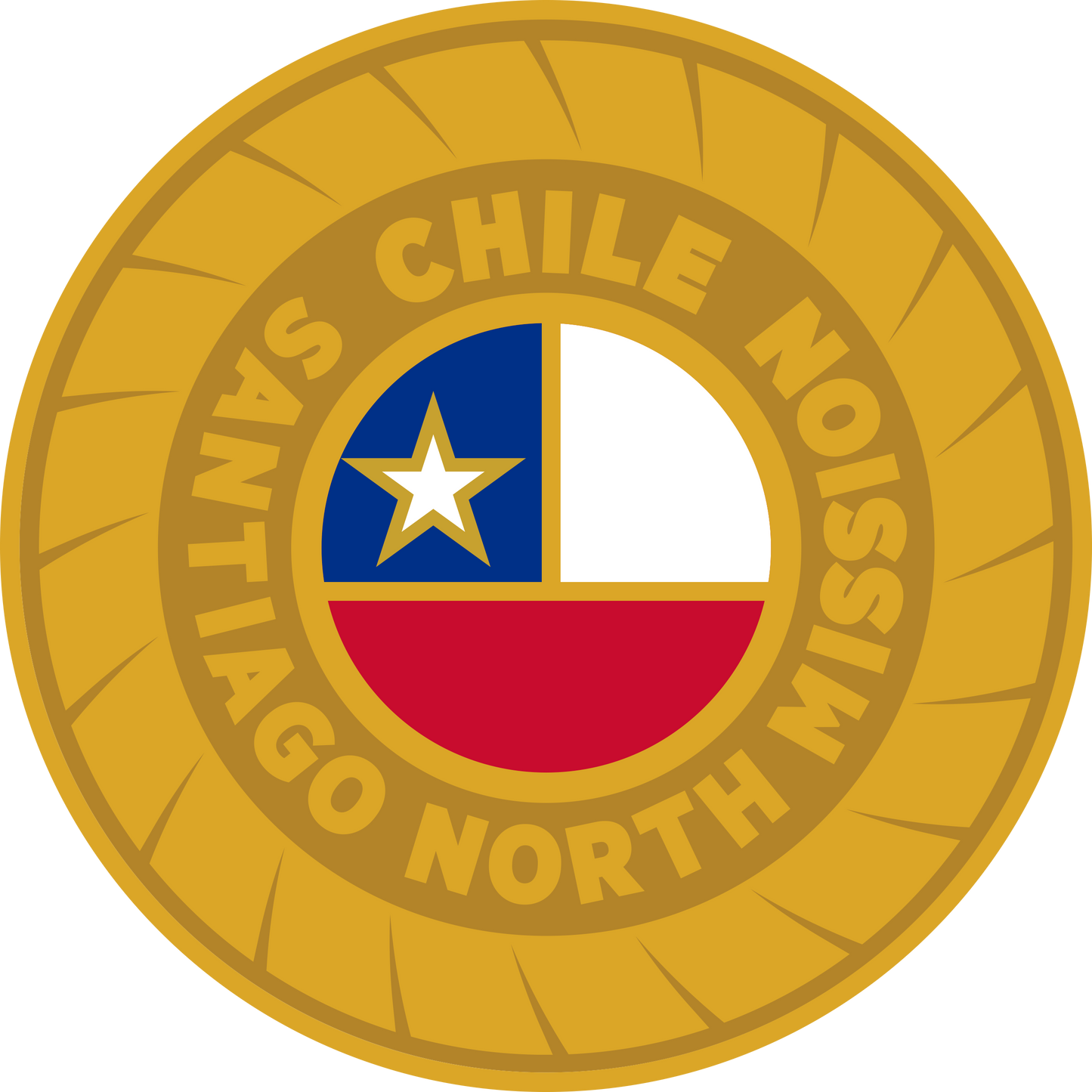 chile santiago north decal